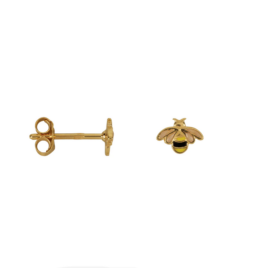 Bee stud gold