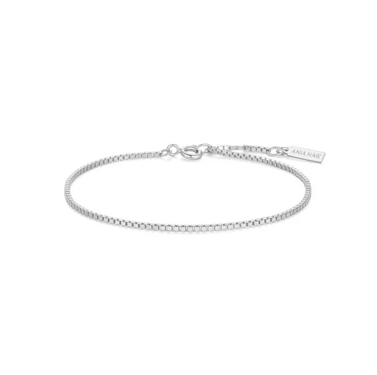 Box bracelet silver