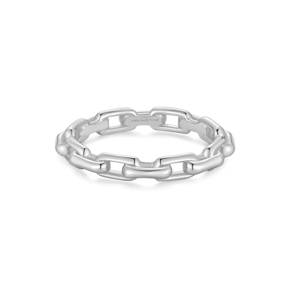 Chain ring silver