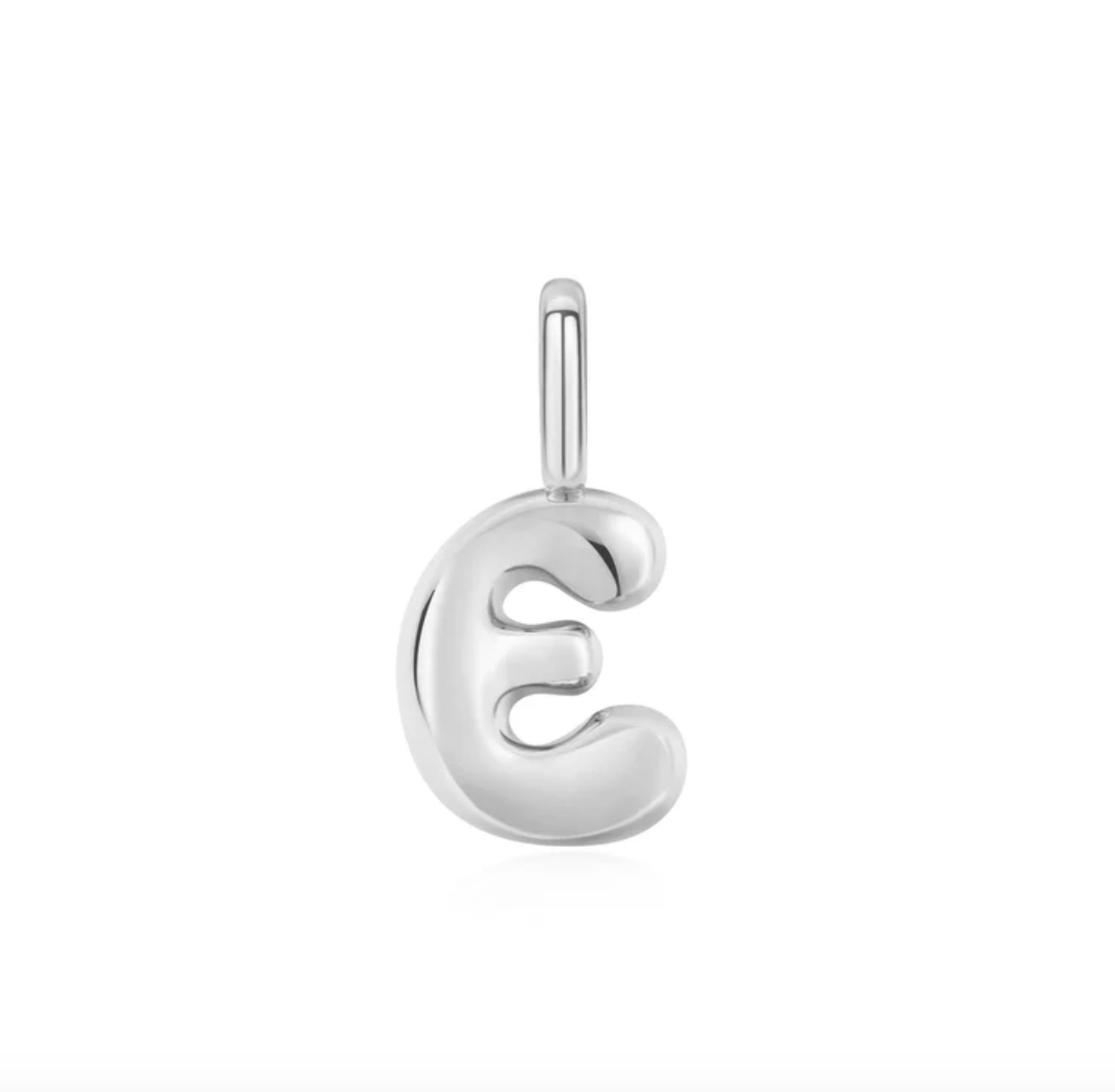 Pop charm letter silver