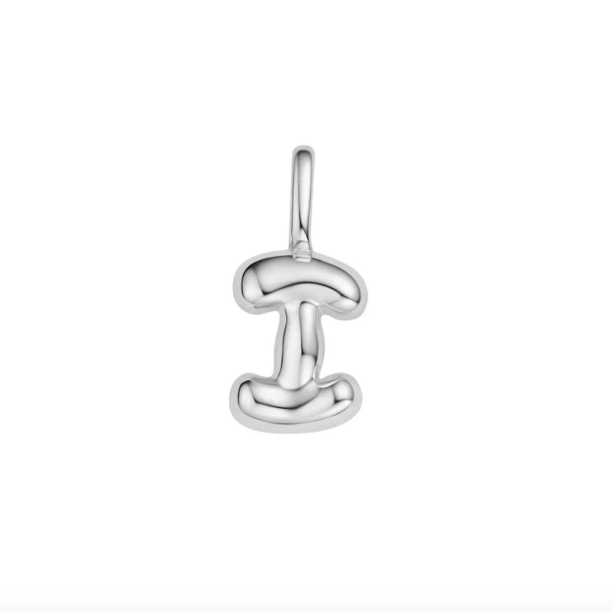 Pop charm letter silver
