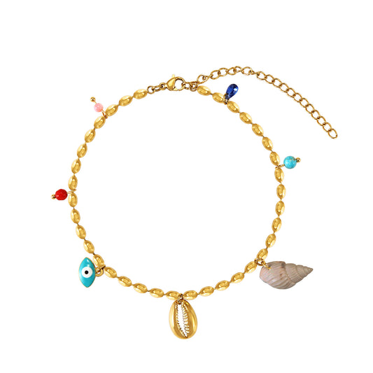 Shell anklet