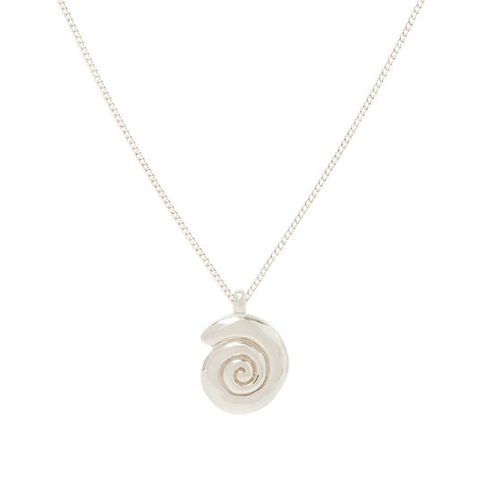 Ocean necklace silver