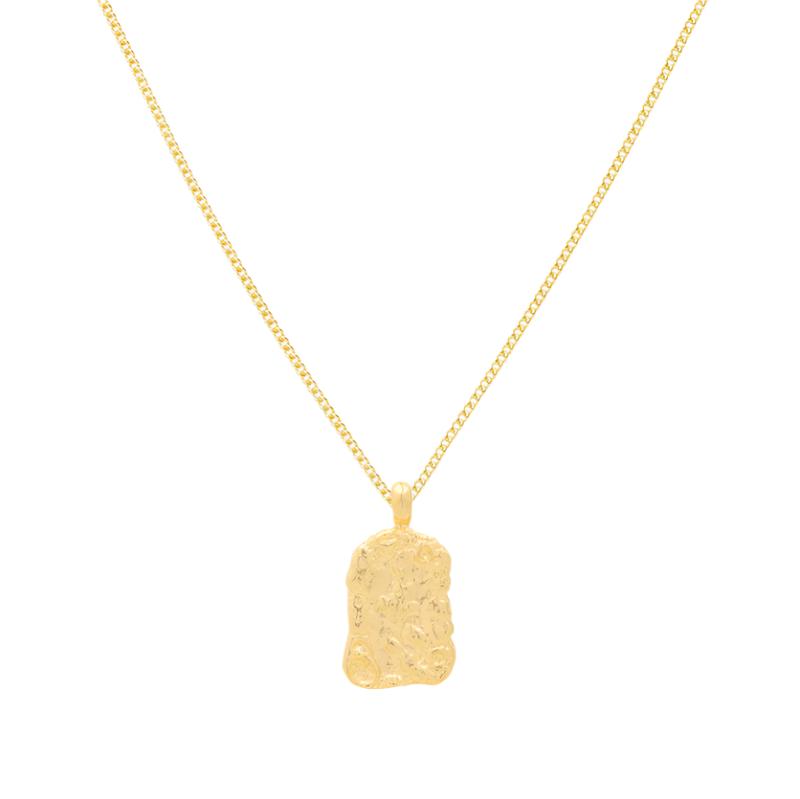 Haze necklace gold