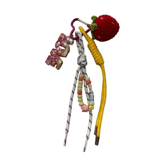 Strawberry key chain