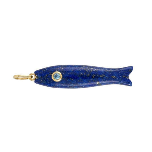 blue fish charm