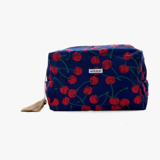 Cherry toiletry bag