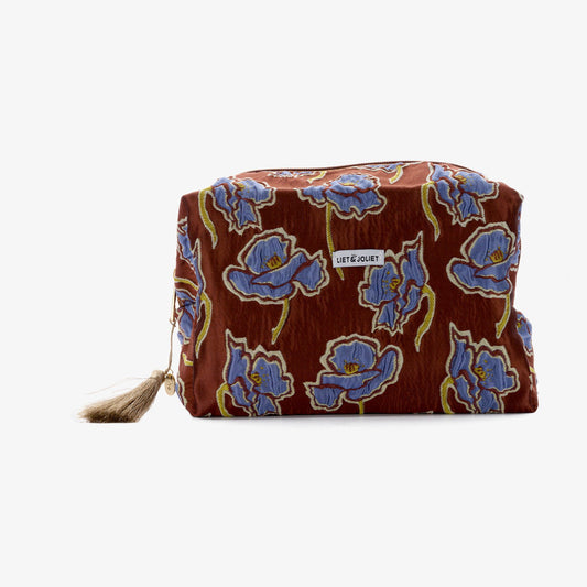 Floral toiletry bag