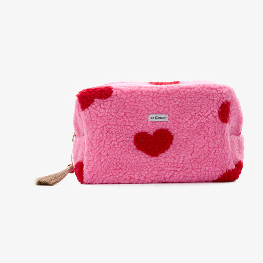 Pink heart toiletry bag (Copy)