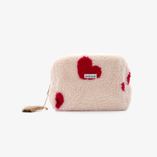 Heart toiletry bag
