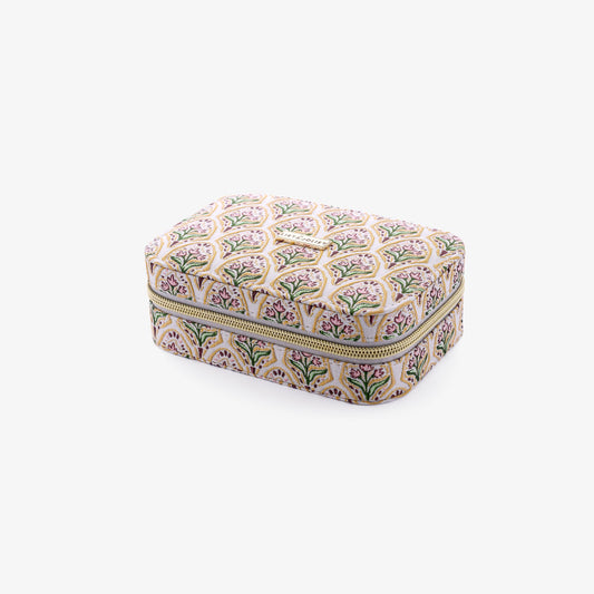 Floral jewelry box
