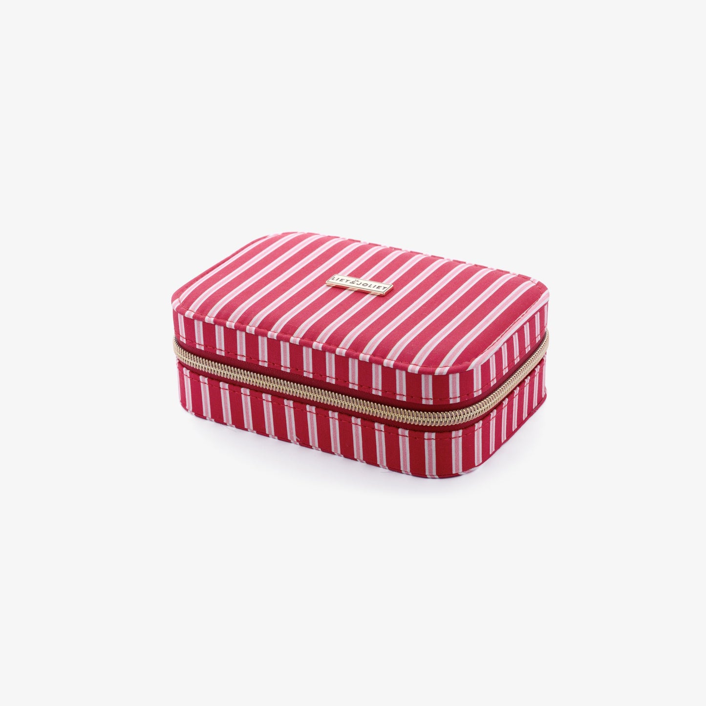 Striped jewelry box