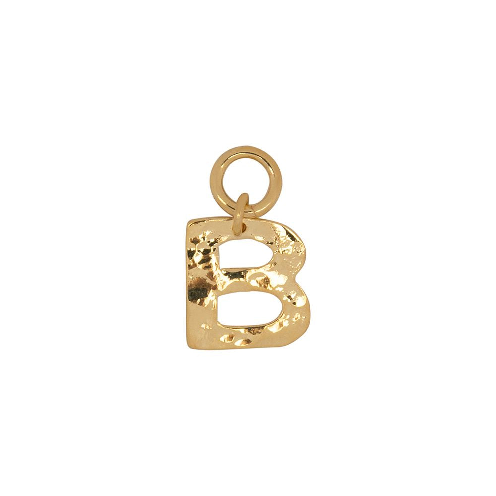 Letter Charm gold